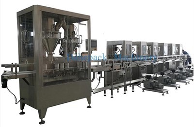 Linky na plnenie práškového mlieka - Linky na balenie práškového mlieka